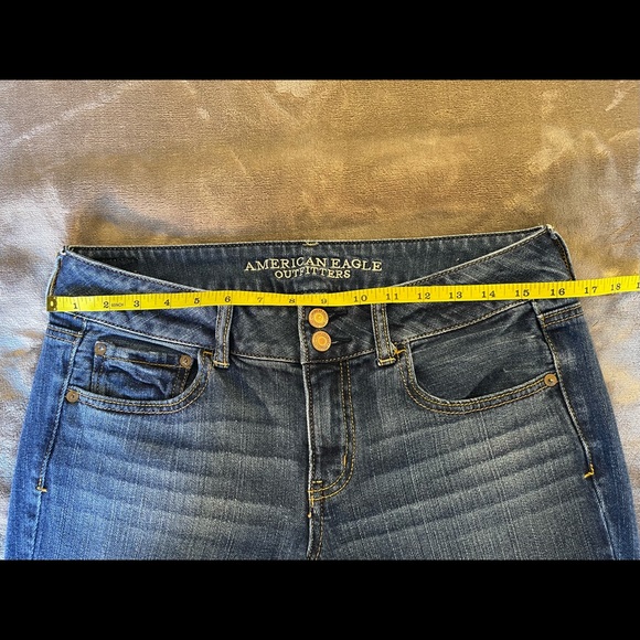 American Eagle Artist Stretch Flare Jeans 8R - Picture 7 of 10